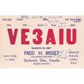 Huron Country Canada 1960s Vintage QSL Radio Card