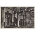 Cairo The Mosque Of Amrow Antique RPC Postcard