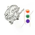 Witch Suncatcher Kit: 4.14 x 3.35 inches, 6 pieces