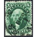33, Used VF/XF 10¢ GEM - With PFC Graded 85 Cer...