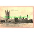 London, Houses of Parliament, Undivided Back Po...