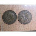 GB 1916 George V Penny Coin