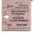 B.T.C. Edmondson Ticket - Manchester Exchange t...