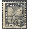 Pakistan 1948 SG35 8a Black Fine Used .