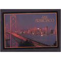 AMERICAN POST CARD - SAN FRANCISCO BAY BRIDGE A...
