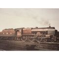 Railway Postcard LMS 6100 Royal Scot Crewe Nort...