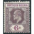 Northern Nigeria 1905 SG25 6d Dull Purple & Vio...
