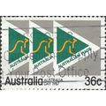 AUSTRALIA, Australian Made Flag, grey & green 1...