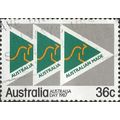 AUSTRALIA, Australian Made Flag, grey & green 1...