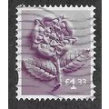 ENGLAND £1.33 'TUDOR ROSE' (EN44) FINE USED (EB...