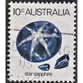 AUSTRALIA, 1974 10c Star Sapphire, SG 552a (Sco...