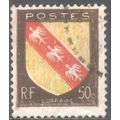 France 1946 - 50c - Lorraine Arms - used 2