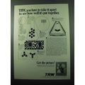 1969 TRW Inc. Ad - Take Apart to See How Put Together