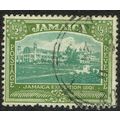 Jamaica 1919 1/2d Green and Olive Green wmk Cro...