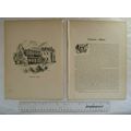 1901 engraving & illustrated article Tintern Abbey