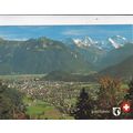 Interlaken Switzerland Postcard unused VGC