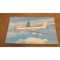 World Airways postcard - Boeing Intercontinenta...