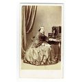 Victorian cdv photo elderly lady seated Brighto...