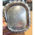 Small Decorative Metal Tray Map of England 5 In...