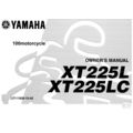 YAMAHA XT225L XT225LC OWNERS MANUAL MOTORCYCLE ...