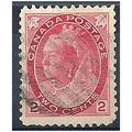 Canada 1898.SG155 2c Rose-Carmine Good/Fine Used.