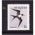 ST KITTS 1981 1c FRIGATE BIRD SG 53a U/M MINT