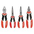 Yato professional pliers set 160 mm 4 pcs.