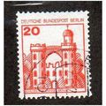 BERLIN -1977 20pf 'CASTLES' FINE USED (EBID30-052)