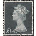 1969 Pre-Decimal Currency. £1-00 Bluish Black. ...