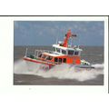 German Lifeboat NEUHARLINGERSIEL Postcard (252)
