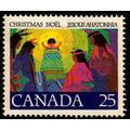 Canada 1977 Christmas 25c Used Stamp.