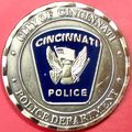 Cincinnati Police. Challenge Coin. Souvenir. 14b.