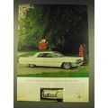 1963 Cadillac Car Ad - Cadillacs ride almost too smoothly for little girls