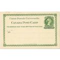 Canada ! #P4c Postal Card MINT Thin Paper Varie...