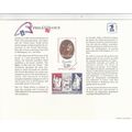 United States-France 1989 Philex France 89 Souv...