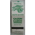 Matchbook Cajun Cabin - Potout's Restaurant, Ne...