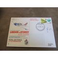 Signed 1969 GB postal Cover - London to Sydney ...