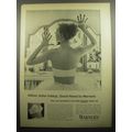 1957 Warner's Good News Bra Ad - Million Dollar holdup