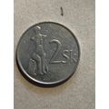 Umlaufmünze Slowakei 2 Kronen 1993