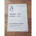 1977/78 Oxford City vs Hornchurch - Isthmian Le...