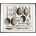 CUTLERY ITEMS 1790 Jacob C Schnebbelie - Gentle...