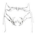 Cyberpunk metal Niche mask Hottie design feel s...