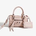 Women Vegan Leather Shoulder Tote Purse with Sm...