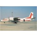 Polar Aeroflot Antonov AN24 Aircraft Postcard (...