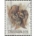 DENMARK, New Danish bible translation, brown 1992, 3.75Kr