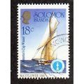 SOL 1987 18c 'AMERICA'S CUP - MAYFLOWER 1886' F...