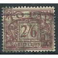 1924 D18 2/6d Purple/Yellow Postage Due Good Used