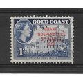 Ghana.SG171 1d Christiansborg Castle.Fine Used....