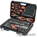 Yato professional ratchet socket set 1/2", 1/4"...
