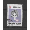 Hungary.SG1929 1fo Girl and "heart".Fine Used.S...